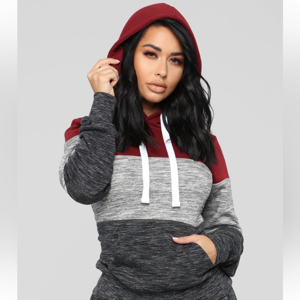 Fashion Nova Reflex Hooded sweatshirt